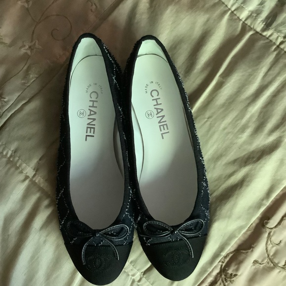 Chanel Denim Ballet Flats - Picture 13 of 13